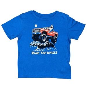 Old Navy ‘Ride the Waves’ Monster Truck T Shirt XS (5)